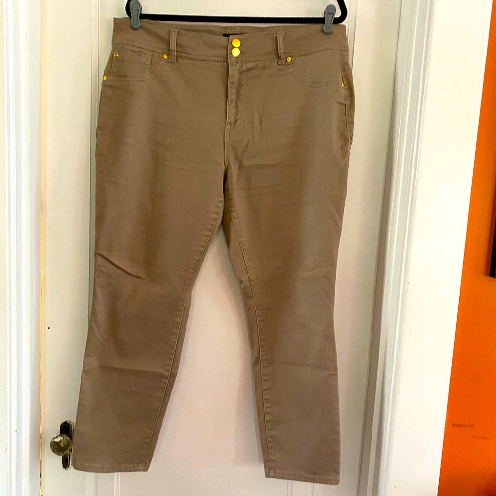 IMAN khaki jeans